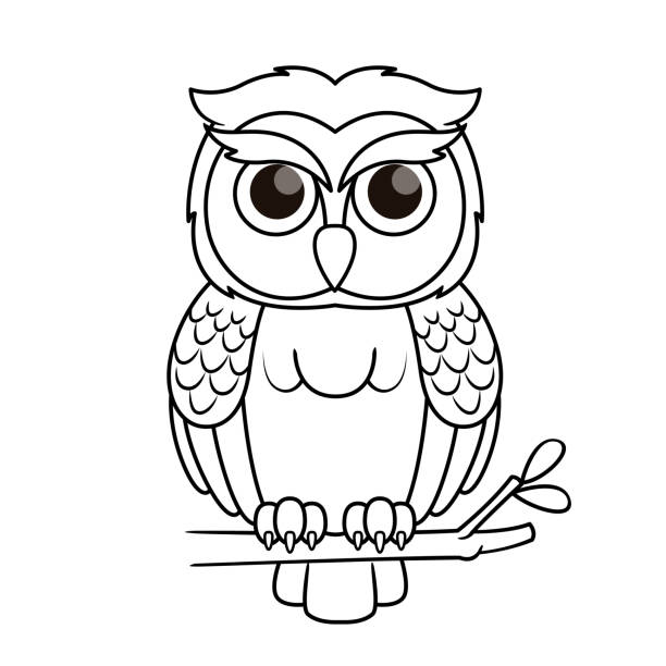Ilustración de Ilustración Vectorial De Búho Aislado Sobre Fondo Blanco Para Niños Libro Para Colorear y más Vectores Libres de Derechos de Búho - iStock Ilustración de Ilustración Vectorial De Búho Aislado Sobre Fondo Blanco Para Niños Libro Para Colorear y más Vectores Libres de Derechos de Búho - iStock
