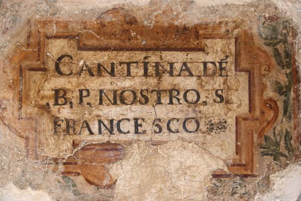 Religious image of Greccio in central Italy