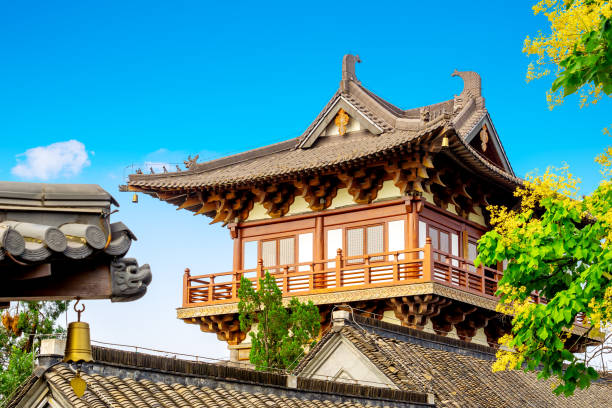 istock Historic Buildings in Beigu Mountain 1198532703