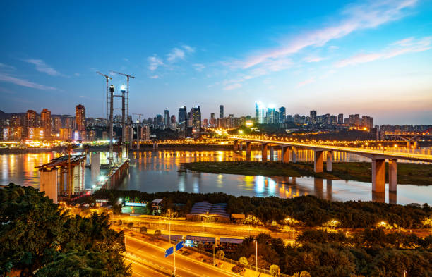 istock China Chongqing City Lights 1198533660
