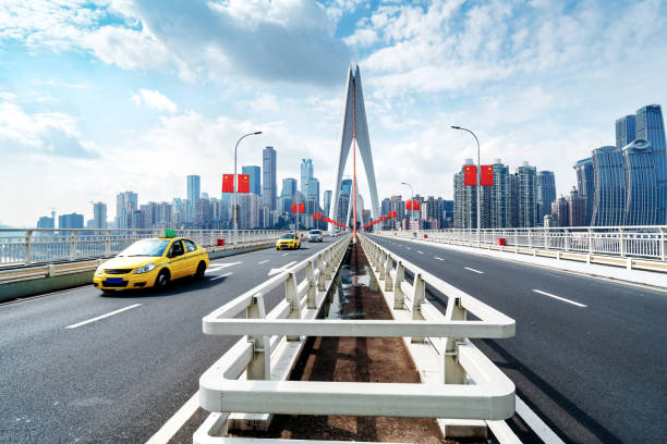 istock Chongqing Dongshuimen Bridge 1198533924