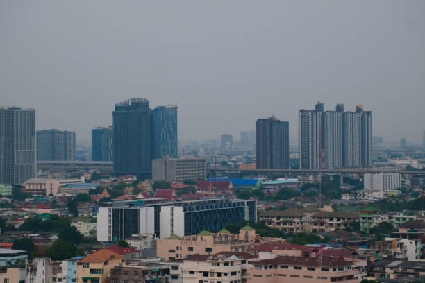 istock View from window of Bangkok City. 1198546567