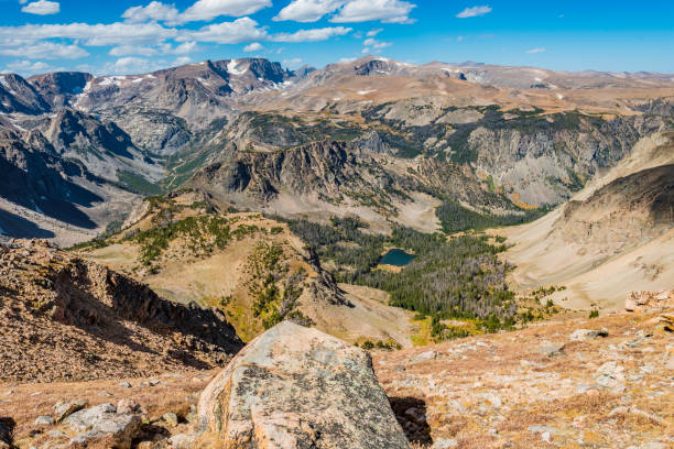 istock View of canyons alone the scenic Beartooth Highway in Wyoming. 1198547235