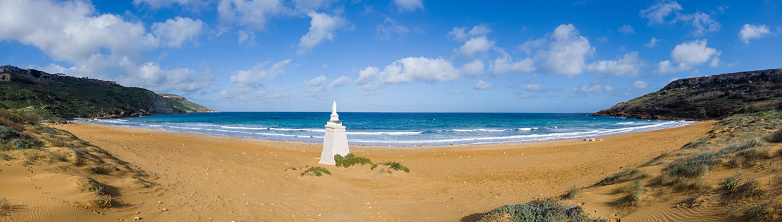 beach, Mediterranean Sea, waves, Malta, Gozo