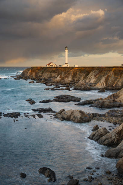 istock Point Arena Headland and Lighthouse 1198565202