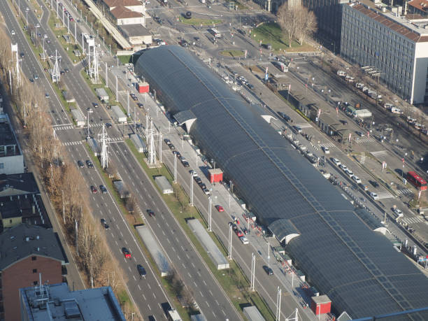 istock Aerial view of Turin 1198574770