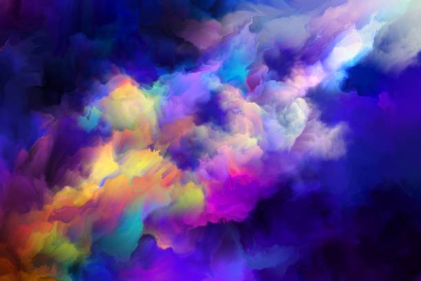 istock Color in motion, metaphor on the subject of design, creativity and imagination 1198576919