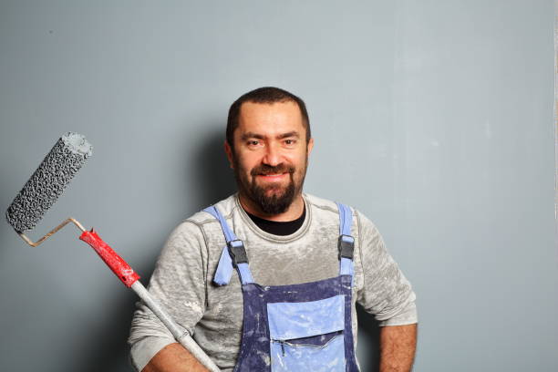 istock Portrait Of Happy Painter 1198578227