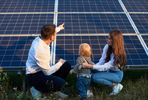 istock Young family getting to know alternative energy 1198579998