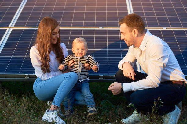 istock Young family getting to know alternative energy 1198580015