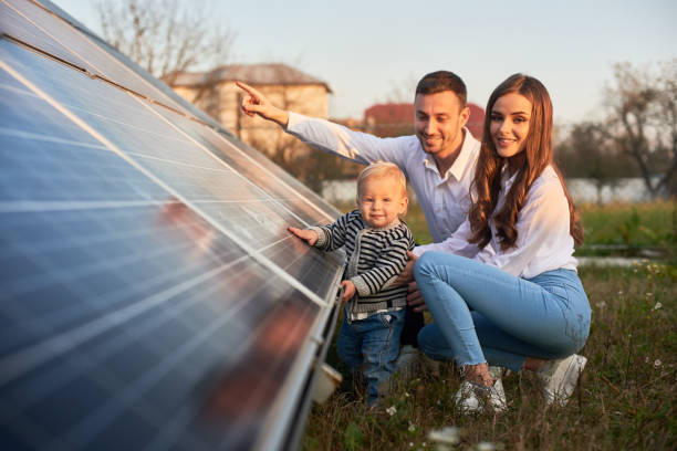 istock Young family getting to know alternative energy 1198580029