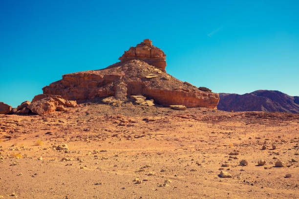 istock Rocky mountain desert. Natural landscape 1198586184