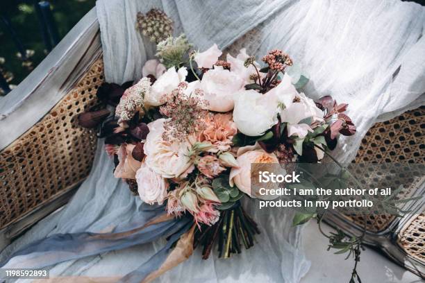 Amazing Wedding Flowers Stock Photo - Download Image Now - Wedding, Flower, Boho