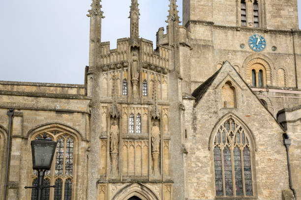 istock Main Facade of Parish Curch, Burford 1198595100