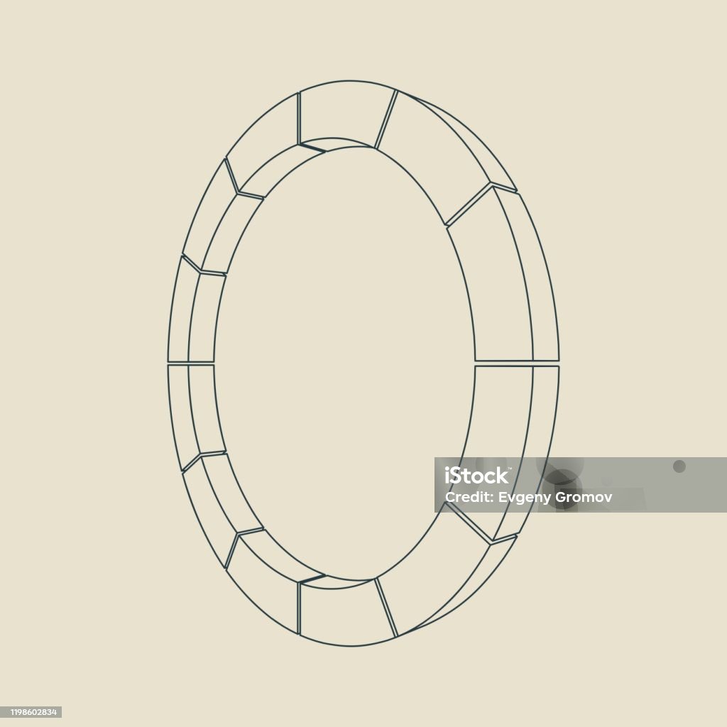Wheel Isometric View Isometric Style Wheel Stock Illustration - Download Image Now ...