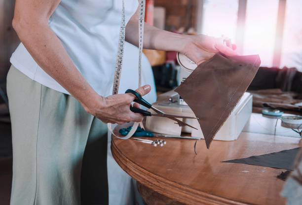 istock Unrecognizable creative woman in a startup business studio 1198607234