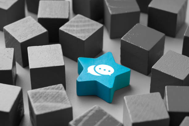 istock Contact us icon on colorful puzzle with hand 1198618608