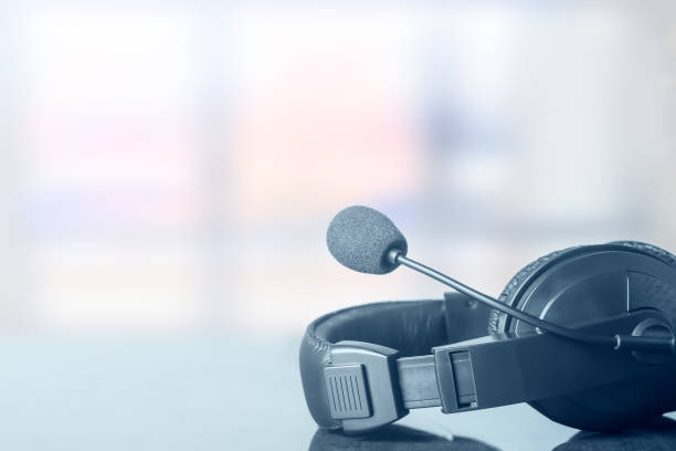 istock VOIP headset  concept for communication, it support, call center and customer service help desk 1198618687