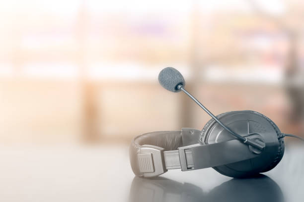 istock VOIP headset  concept for communication, it support, call center and customer service help desk 1198618742