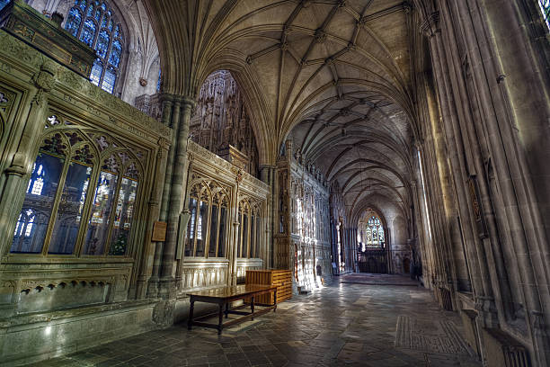 cattedrale di hdr interno - ministry of the interior foto e immagini stock