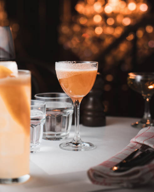 istock Sidecar cocktail with sugar rim 1198635904