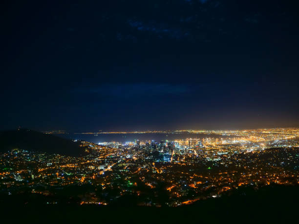 istock Cape Town City ​​view at night 1198638288