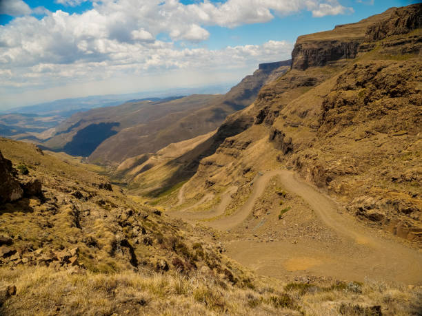 istock View of the lands and mountains. Sani pass. 1198638340