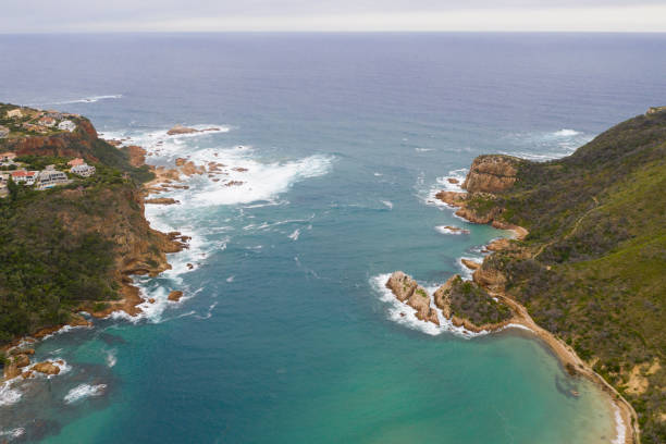 istock Aerial view over the Knysna Heads 1198638626
