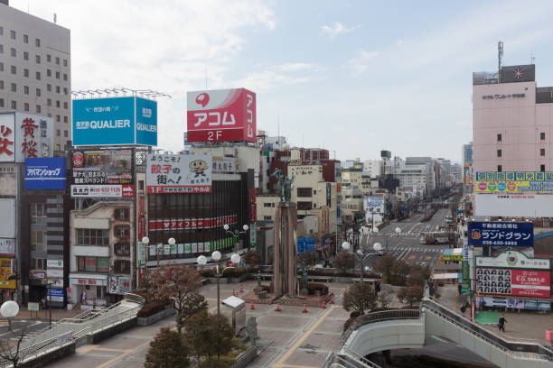 istock Utsunomiya in Tochigi Prefecture, Japan 1198638849