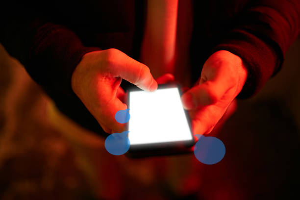 istock Live chat chatting and social network concepts, Close-up hands using mobile smartphone with chat box icons 1198638879