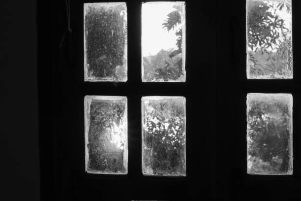 istock old windows in the dark, peaceful spiritual background concept. 1198639035