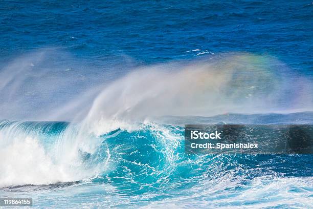 Ocean Wave Stock Photo - Download Image Now - Atlantic Islands, Blue, Breaking