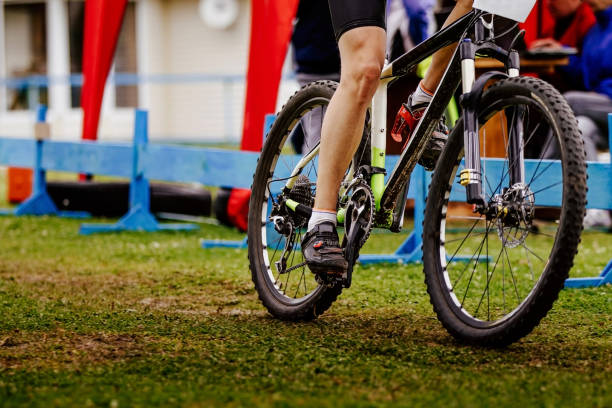 istock legs young cyclist riding mountain bike 1198645456