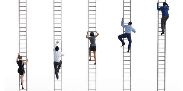 istock Climbing the Corporate Ladder 1198660549
