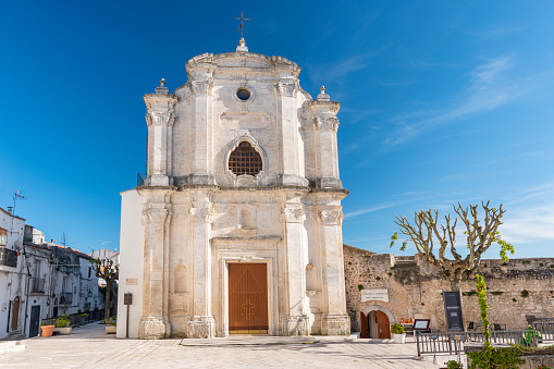 Church of the Holy Trinity in Monte Sant'Angelo, province of Foggia, northern Apulia, Italy.