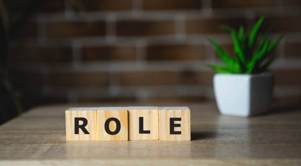 istock Role word from wooden blocks on desk 1198671890