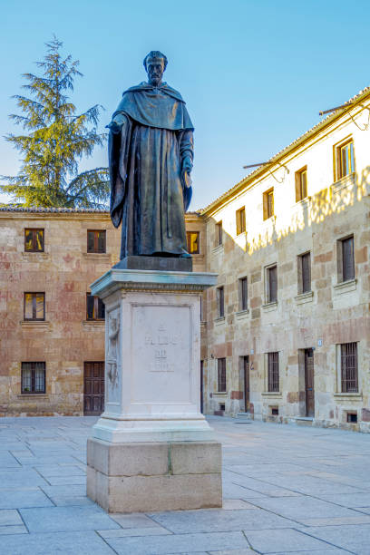 istock Frai Luis de Leon Statue Salamanca Spain 1198678599