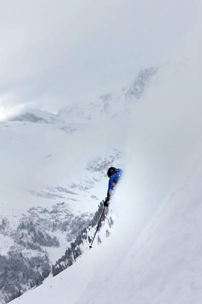 istock Extreme skiing in St. Anton, Austria 1198679120
