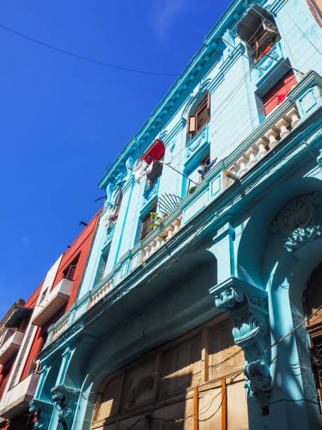 istock Turquoise facade in old Havana 1198681827