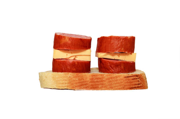 istock Sandwich with Sausage and Cheese 1198688974