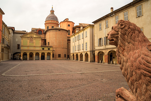 Lion Square (Piazza San Prospero) in Reggio Emilia