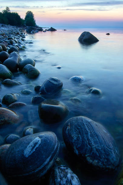 istock Lake Baikal in the summer at dawn. 1198696729