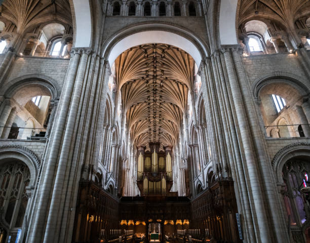 istock Inside Norwich Cathedral in East England 1198699820