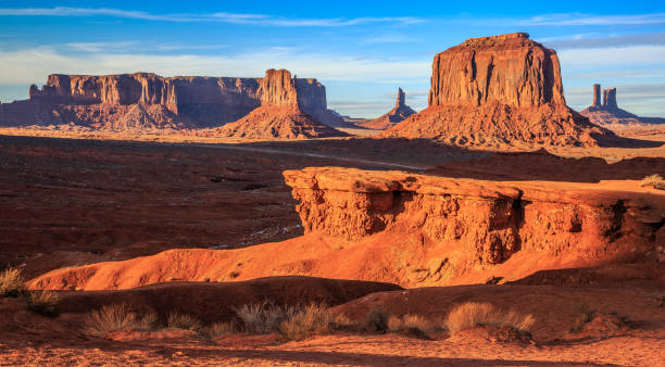 istock John Ford Point Sunset at Monument Valley 1198702782