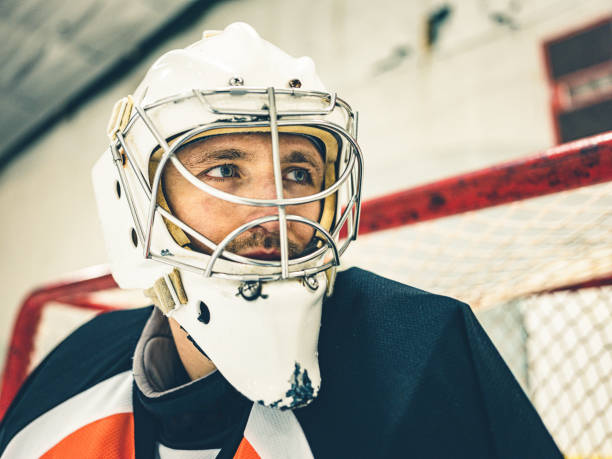 istock Pro Hockey goalie 1198704892