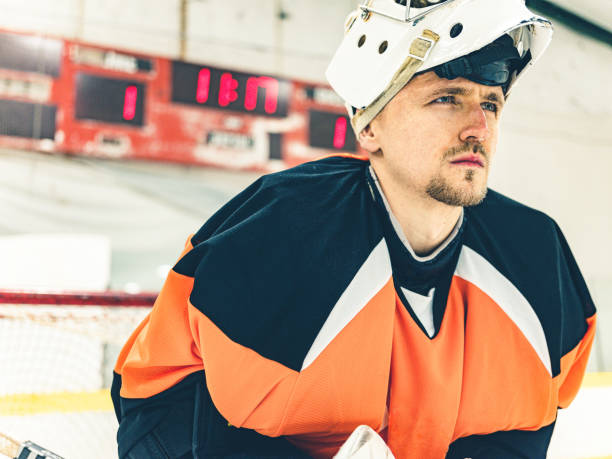 istock Pro Hockey goalie 1198704951