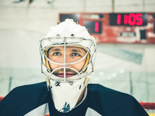istock Pro Hockey goalie 1198704997