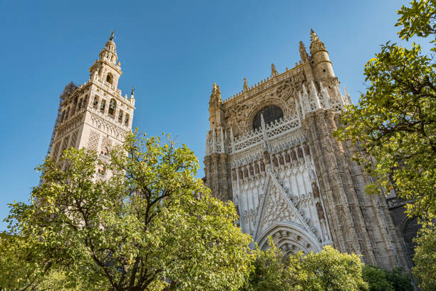 istock Seville Cathedral viewed from the Triumph Square, Spain. 1198705213