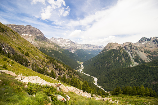 Alps valley 1