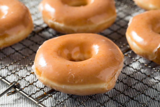 istock Homemade Glazed Yeast Donuts 1198707194